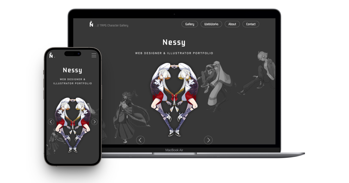 Nessy // TRPG Character Galleryのサムネイル